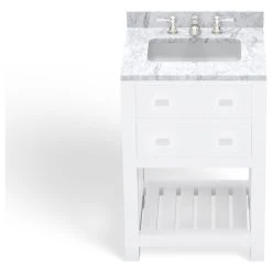 MOD The Nile Bathroom Vanity, Single Sink, 24", Pure White, Freestanding -Kraus Shop 39c133a803d9a4c0 8148 w800 h800 b1 p0