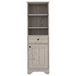 DEPOT ESHOP LLC Norwalk Linen Cabinet, Light Gray