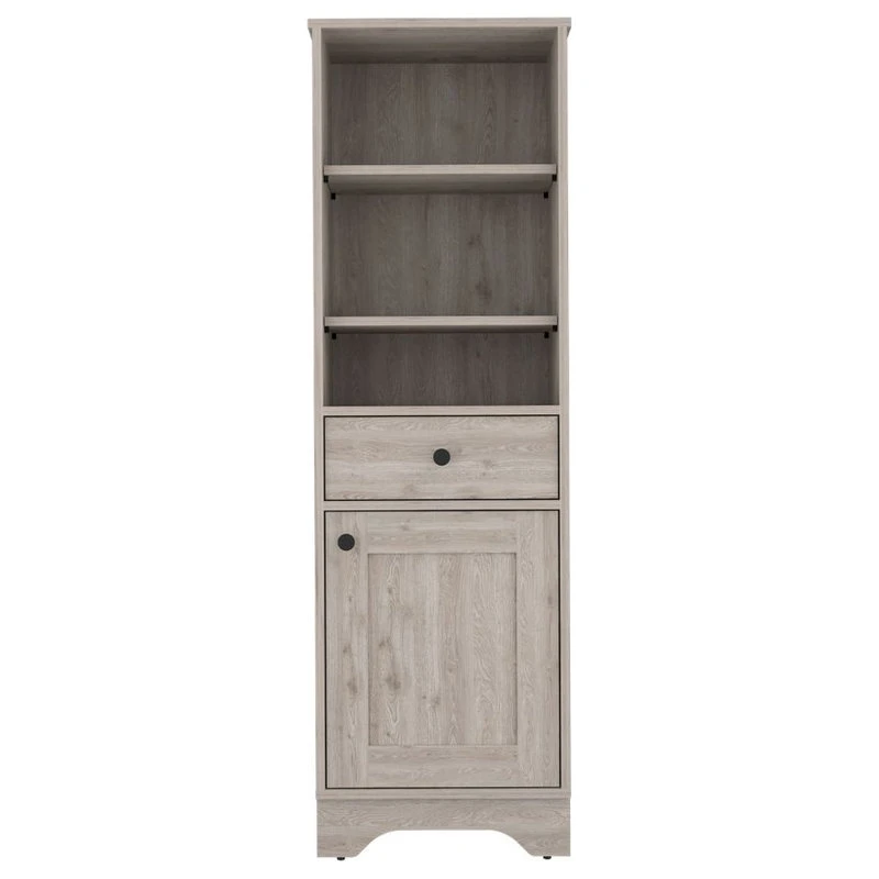 DEPOT ESHOP LLC Norwalk Linen Cabinet, Light Gray 3 DEPOT ESHOP LLC Norwalk Linen Cabinet, Light Gray