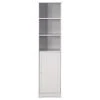 GDFStudio Lauren Modern Free Standing Bathroom Linen Tower Storage Cabinet, Light Gray -Kraus Shop 3ba180490f9071ec 0930 w800 h800 b1 p0