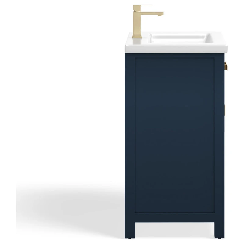 MOD Savoy Bath Vanity, Single Sink, 24", Blue, Freestanding, Mirror 13 MOD Savoy Bath Vanity, Single Sink, 24", Blue, Freestanding, Mirror - Image 11