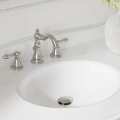MOD Margaret Bath Vanity, White, 48", Single Sink, With Mirror, Freestanding -Kraus Shop 3ee12ca803d990ca 8306 w800 h800 b0 p0