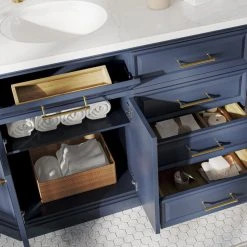 MOD The Jazz Bathroom Vanity, Double Sink, 72", Blue, Freestanding -Kraus Shop 40d1a51203d9a47b 8129 w800 h800 b0 p0