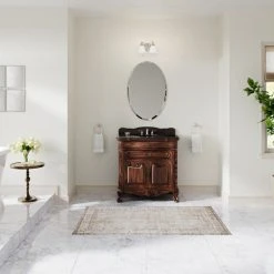 MOD The Wallingford Bathroom Vanity, Single Sink, 36", Brown, Freestanding -Kraus Shop 41f12c1303d991e9 0707 w800 h800 b0 p0