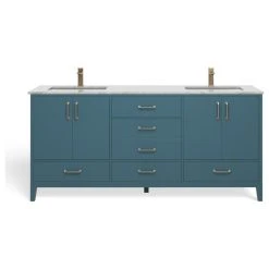 MOD Lagoon Bathroom Vanity, Royal Green, 72", Double, Without Mirror, Freestanding -Kraus Shop 43f1023903d9a989 4312 w800 h800 b1 p0