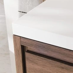 MOD The Sonora Bathroom Vanity, Double Sink, 84", Rosewood, Freestanding -Kraus Shop 4431396003d9cb84 8138 w800 h800 b0 p0