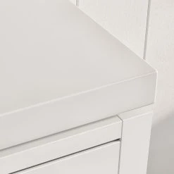 MOD Celios Bathroom Vanity, Single Sink, 48", White With Black Trim, Freestanding -Kraus Shop 4491f2d703d05709 8556 w800 h800 b0 p0