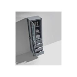 Virtu USA Virtu Wellmont 20" Linen Cabinet, Gray -Kraus Shop 45e16bcb070c183c 8724 w800 h800 b0 p0