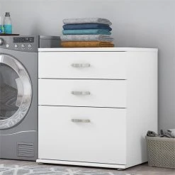Bush Business Furniture Universal Laundry Room Cabinet With Drawers In White - Engineered Wood 9 Bush Business Furniture Universal Laundry Room Cabinet With Drawers In White - Engineered Wood -Kraus Shop 4691a7af020c9141 2200 w800 h800 b0 p0