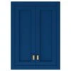 Water Creation Madison 24" W X 33" H X 8" D Bath Storage Wall Cabinet, Monarch Blue 2 Water Creation Madison 24" W X 33" H X 8" D Bath Storage Wall Cabinet, Monarch Blue -Kraus Shop 46b182bb020af106 7868 w800 h800 b1 p0