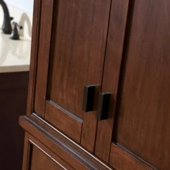 Avanity Corporation Avanity Madison 24" Linen Tower, Tobacco Finish -Kraus Shop 482141570d8bf762 0491 w800 h800 b0 p0