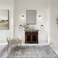 MOD The Valencia Bathroom Vanity, Single Sink, 36", Brown, Freestanding -Kraus Shop 4a111cfa03d990c8 3119 w800 h800 b0 p0