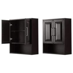 Wyndham Collection Daria Wall-Mounted Storage Cabinet, Dark Espresso -Kraus Shop 4d8116bc0e28c1cd 1236 w800 h800 b1 p0