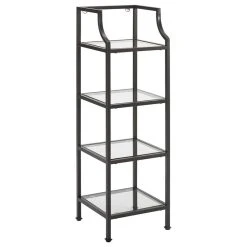 Crosley Aimee Short Etagere Oil Rubbed Bronze