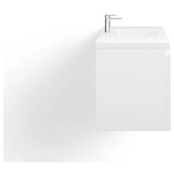 MOD Beacon Bath Vanity, High Gloss White, 60", Single Sink, Floating -Kraus Shop 5151191403472561 8819 w800 h800 b1 p0