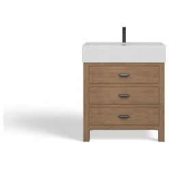 MOD The Berkshire Bathroom Vanity, Reclaimed Fir, 30", Single Sink, Freestanding -Kraus Shop 52b1018203c743ef 7065 w800 h800 b1 p0