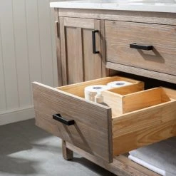 Urban Furnishing Harvey Farmhouse Bathroom Sink Vanity Brown Spruce, 54" -Kraus Shop 53618d010056fd1b 5307 w800 h800 b0 p0