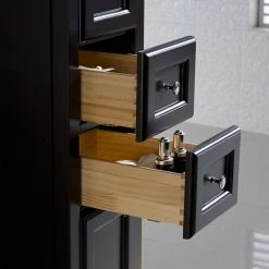 Fresca Oxford Antique White Tall Bathroom Linen Cabinet, Espresso -Kraus Shop 53e1d3130f08f69a 1110 w800 h800 b0 p0