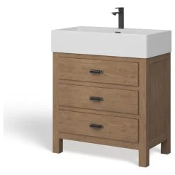 MOD The Berkshire Bathroom Vanity, Reclaimed Fir, 30", Single Sink, Freestanding -Kraus Shop 59a1854603c743f1 7065 w800 h800 b1 p0