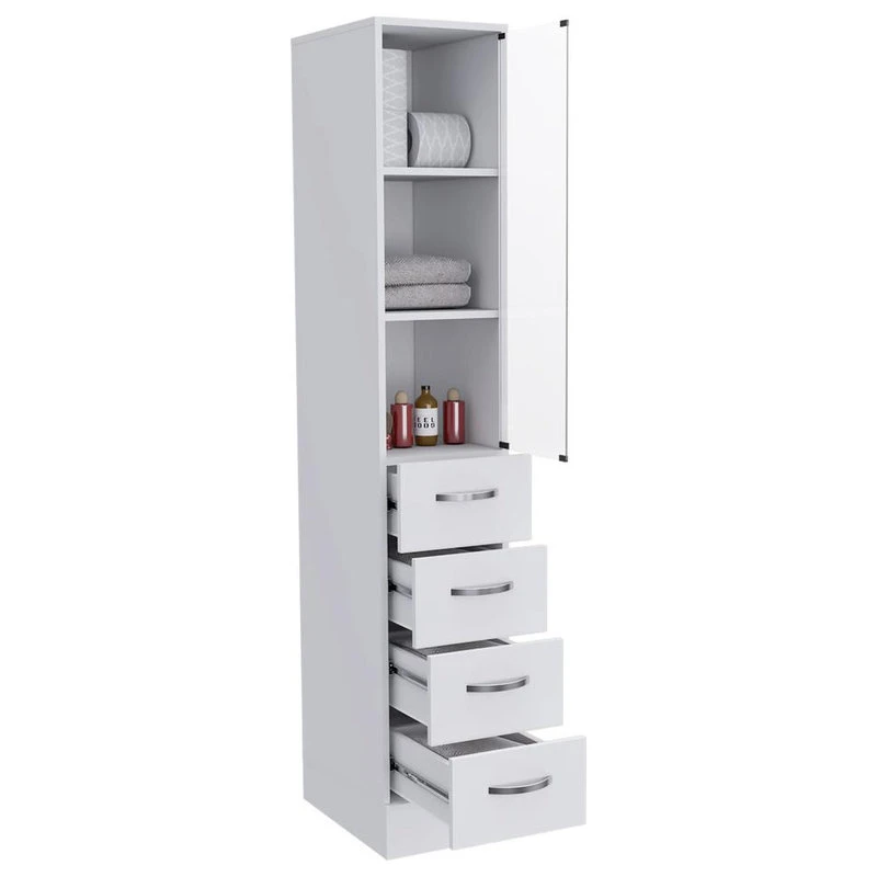 DEPOT E -SHOP Magna Linen Cabinet-White 7 DEPOT E -SHOP Magna Linen Cabinet-White - Image 5