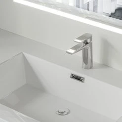 MOD Beacon Bath Vanity, High Gloss White, 60", Single Sink, Floating -Kraus Shop 5b11532d03472533 8819 w800 h800 b0 p0
