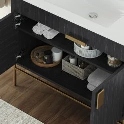 MOD The Lancado Bathroom Vanity, Single Sink, 40", Dawn Gray, Freestanding 19 MOD The Lancado Bathroom Vanity, Single Sink, 40", Dawn Gray, Freestanding -Kraus Shop 5b41183003d99125 3204 w800 h800 b0 p0