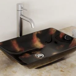 MOD The Woodard Bathroom Vanity, Single Sink, 48", Brown, Freestanding -Kraus Shop 5e51daeb03d991b6 3393 w800 h800 b0 p0