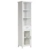 Versanora Wooden Bathroom Storage Tall Linen Cabinet