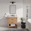 MOD Bosque Bath Vanity, Driftwood, 30", Single Sink, Undermount, Freestanding -Kraus Shop 5ea13d5303acfe45 7856 w800 h800 b0 p0