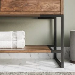 MOD Foundry Bath Vanity, Walnut, 36", Integrated Single Sink, Freestanding 21 MOD Foundry Bath Vanity, Walnut, 36", Integrated Single Sink, Freestanding -Kraus Shop 5f111375034726ba 1852 w800 h800 b0 p0