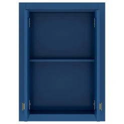 Water Creation Madison 24" W X 33" H X 8" D Bath Storage Wall Cabinet, Monarch Blue -Kraus Shop 602100a9020af107 7868 w800 h800 b1 p0