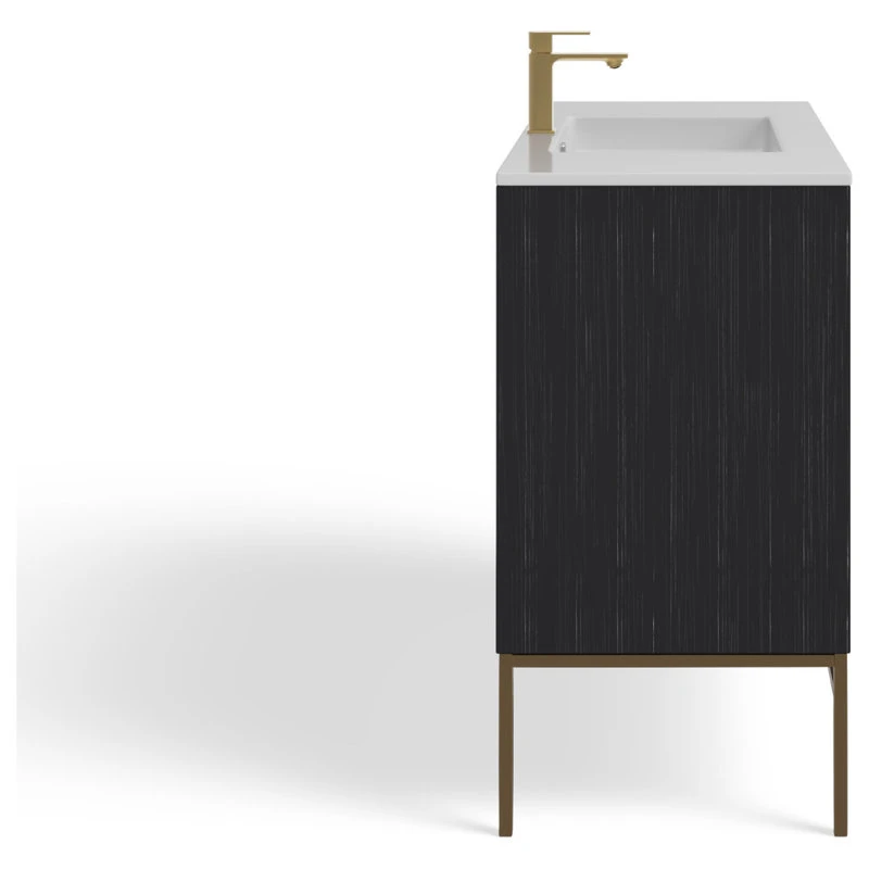 MOD The Lancado Bathroom Vanity, Single Sink, 40", Dawn Gray, Freestanding 13 MOD The Lancado Bathroom Vanity, Single Sink, 40", Dawn Gray, Freestanding - Image 11