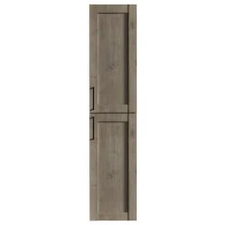 Flairwood Decor The Cosmo 14" Wall Mounted Modern Bathroom Linen Tower, Eve