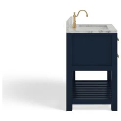 MOD The Nile Bathroom Vanity, Single Sink, 30", Monarch Blue, Freestanding -Kraus Shop 6701025603d9a4a9 8128 w800 h800 b1 p0