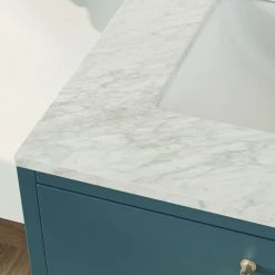 MOD Lagoon Bathroom Vanity, Royal Green, 60", Double, Without Mirror, Freestanding -Kraus Shop 6791bb6a03d9a943 4304 w800 h800 b0 p0