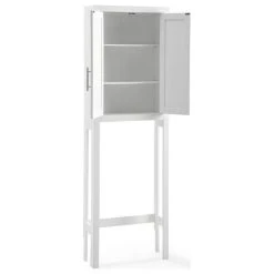 Crosley Savannah Wooden Bathroom Spacesaver In White -Kraus Shop 69e12fd20132fd56 9025 w800 h800 b1 p0