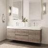MOD Boutique Bath Vanity, Butternut, 60", Double Sink, Wall Mount -Kraus Shop 6a91709d02f2b95e 2259 w800 h800 b0 p0