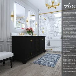 Ancerre Designs Audrey Vanity Set, Black Onyx, 72", Gold Hardware, No Mirror -Kraus Shop 6b61ce8603ef9f65 4000 w800 h800 b0 p0