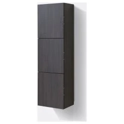 KUBEBATH 18" Wide By 59" High Linen Side CabinetThree Doors, High Gloss Gray Oak Finish -Kraus Shop 6ca11d690dbf9f62 3469 w800 h800 b1 p0