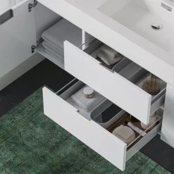 MOD Boutique Bath Vanity, High Gloss White, 60", Single Sink, Wall Mount -Kraus Shop 6e217b5f03471d57 9767 w800 h800 b0 p0