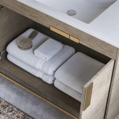 MOD Lockhart Bath Vanity, Taupe, 36", Single Sink, Freestanding -Kraus Shop 6fe1819903472681 9265 w800 h800 b0 p0