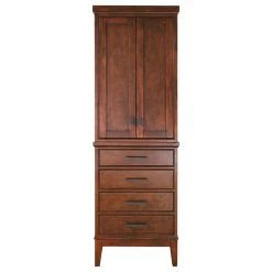 Avanity Corporation Avanity Madison 24" Linen Tower, Tobacco Finish
