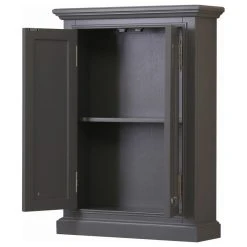 Water Creation Derby 33 In. H X 24 In. W Bath Storage Wall Cabinet, Cashmere Grey -Kraus Shop 71c1af1502267885 1555 w800 h800 b1 p0