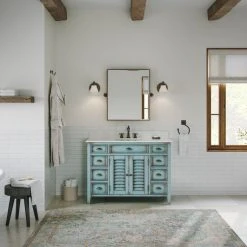 MOD The Aurora Bathroom Vanity, Single Sink, 47", Blue, Freestanding -Kraus Shop 72d1efd503d990f1 9931 w800 h800 b0 p0