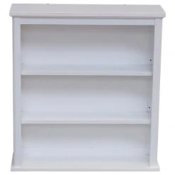 Bolton Furniture, Inc. Dorset 27"W X 29"H Wall Mounted Bath Storage Cabinet, Two Open Shelves