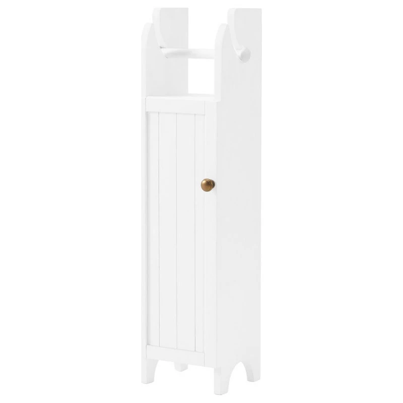 Bolton Furniture, Inc. Dover 7"W X 28"H Deluxe Storage Cabinet, Toilet Paper Dispenser 5 Bolton Furniture, Inc. Dover 7"W X 28"H Deluxe Storage Cabinet, Toilet Paper Dispenser - Image 3