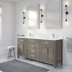 Art Bathe Kali Vanity With Power Bar And Drawer Organizer, French Gray, 72" -Kraus Shop 755132be0f9b1be8 0056 w800 h800 b0 p0