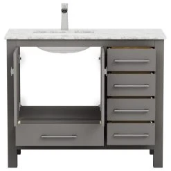 MOD The Ashton Bathroom Vanity, Gray, 42", Single Sink, Freestanding -Kraus Shop 7721166e03d9b44a 9690 w800 h800 b1 p0