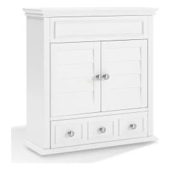 Home Square 2 Piece Bathroom Furniture Set With Medicine Cabinet And Linen Cabinet In White -Kraus Shop 7831fc750cb9074e 2001 w800 h800 b1 p0
