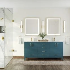 MOD Lagoon Bathroom Vanity, Royal Green, 72", Double, Without Mirror, Freestanding -Kraus Shop 7a111b7b03d9a95d 4312 w800 h800 b0 p0